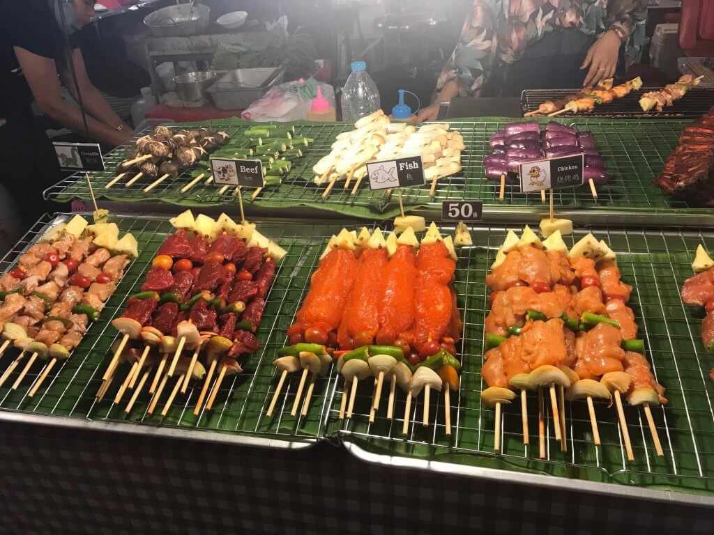 Patong Night Market street food