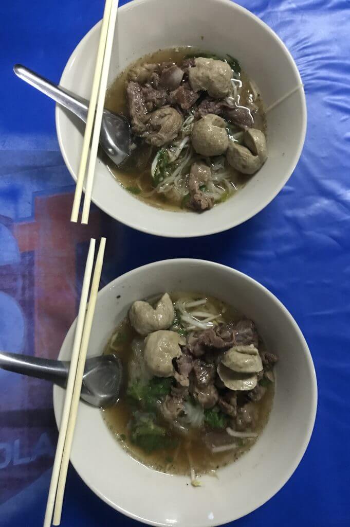 Thai boat noodle