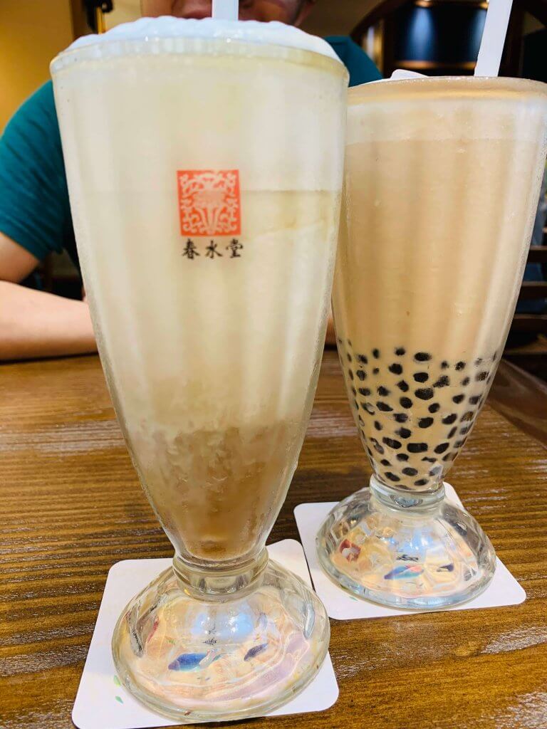 Milk tea at Chun Shui Tang