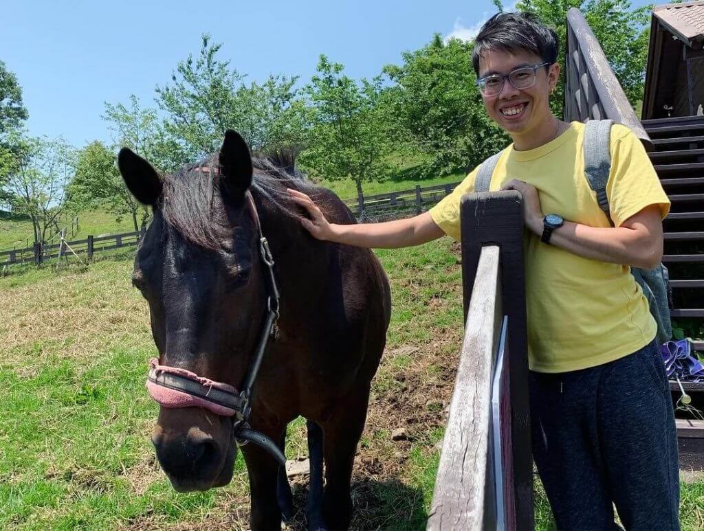 Horse at Qing Jing Farm