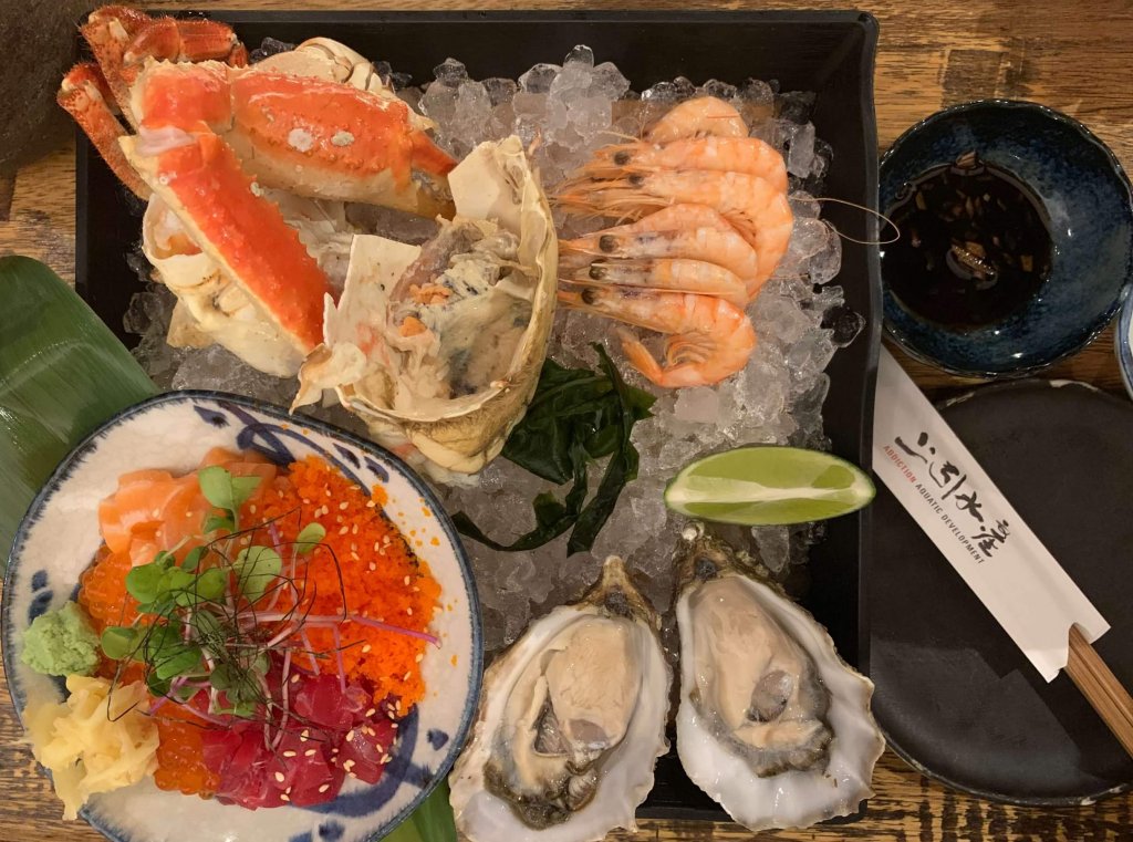 Seafood at Addiction Aquatic Development